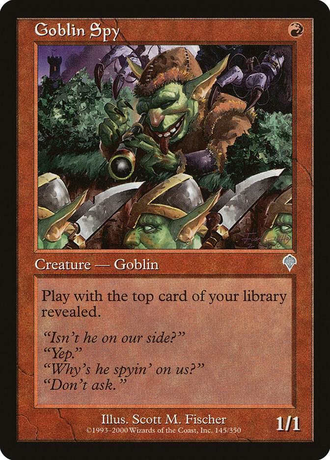 Goblin Spy 145 card from Invasion