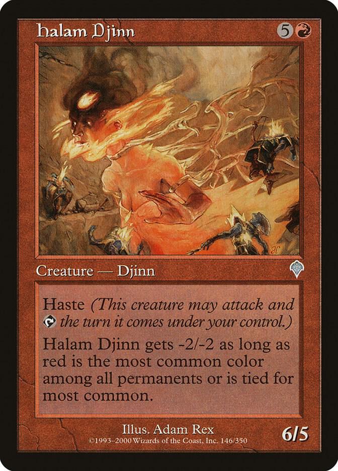Halam Djinn 146 card from Invasion
