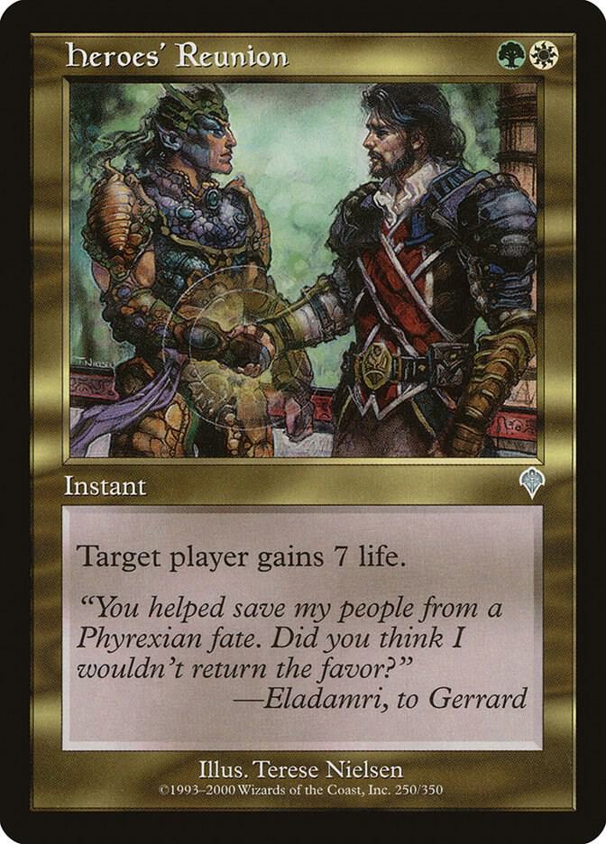Heroes' Reunion 250 card from Invasion
