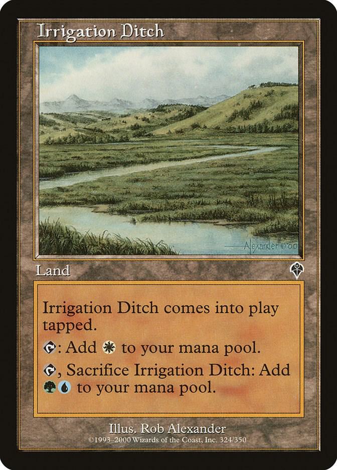 Irrigation Ditch 324 card from Invasion