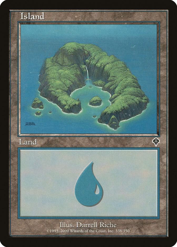 Island 338 card from Invasion