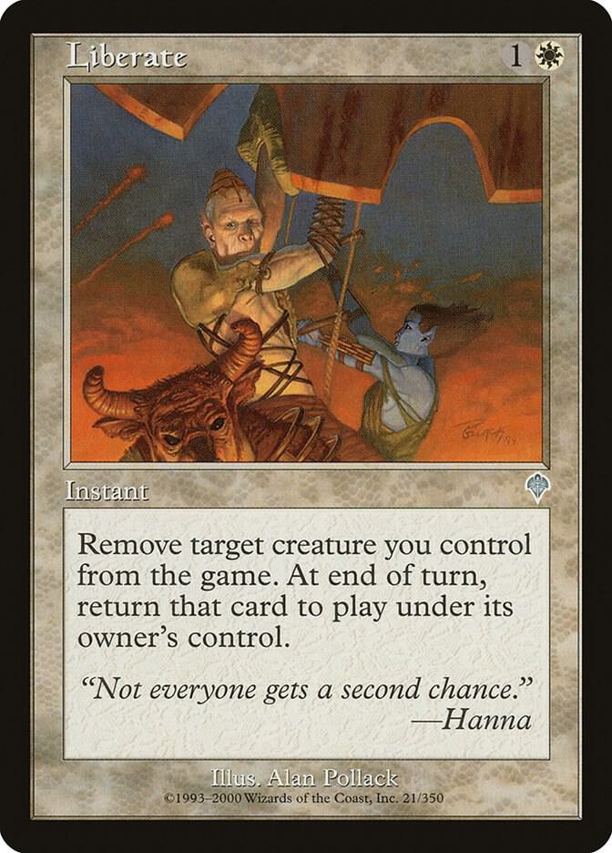 Liberate 21 card from Invasion