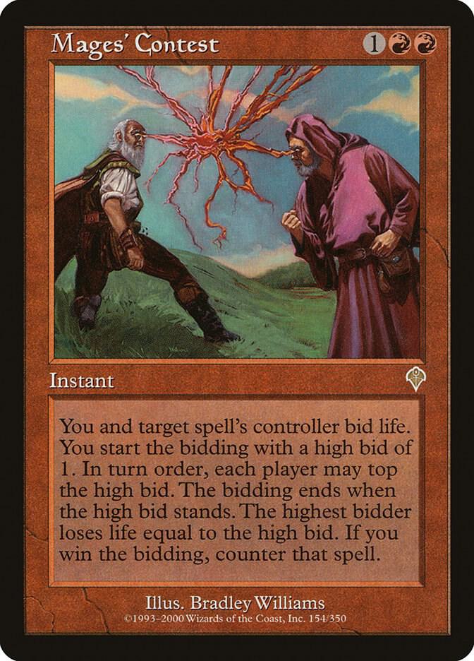 Mages' Contest 154 card from Invasion