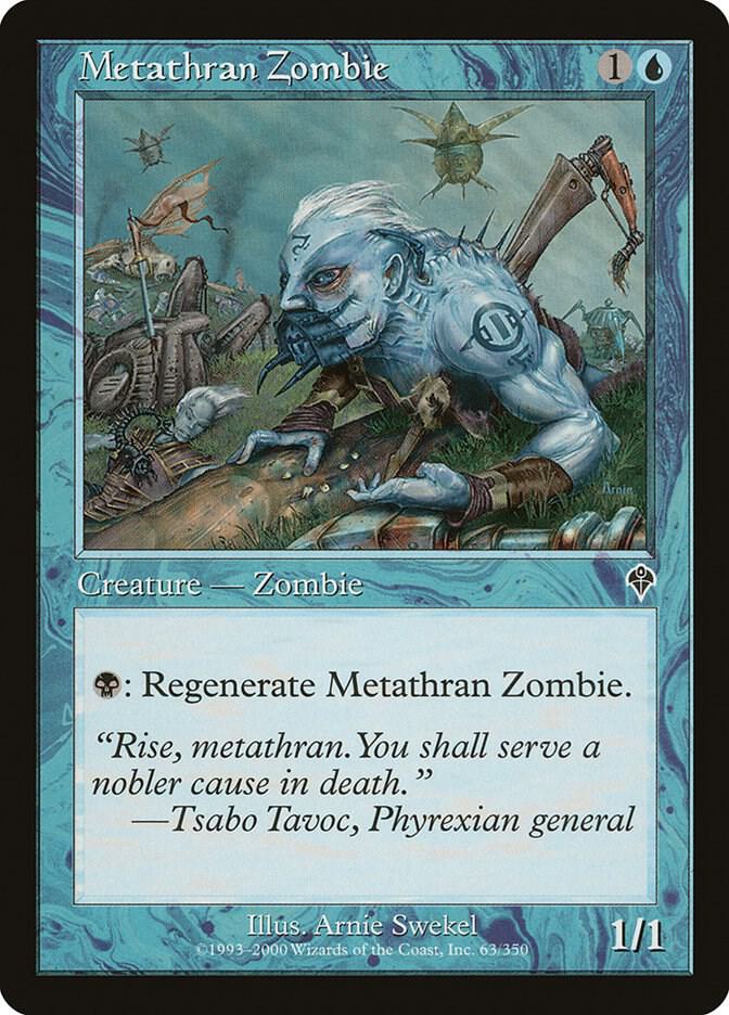 Metathran Zombie 63 card from Invasion