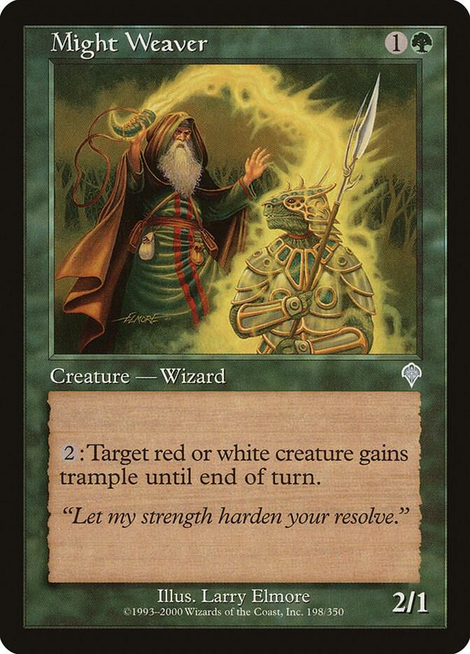 Might Weaver 198 card from Invasion