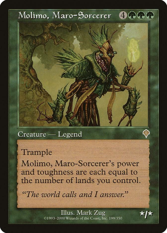 Molimo, Maro-Sorcerer 199 card from Invasion