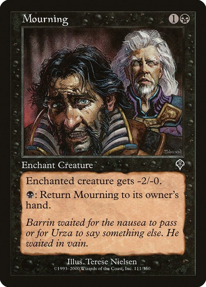 Mourning 111 card from Invasion