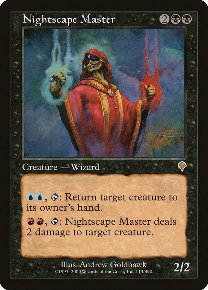 Nightscape Master 113 card from Invasion