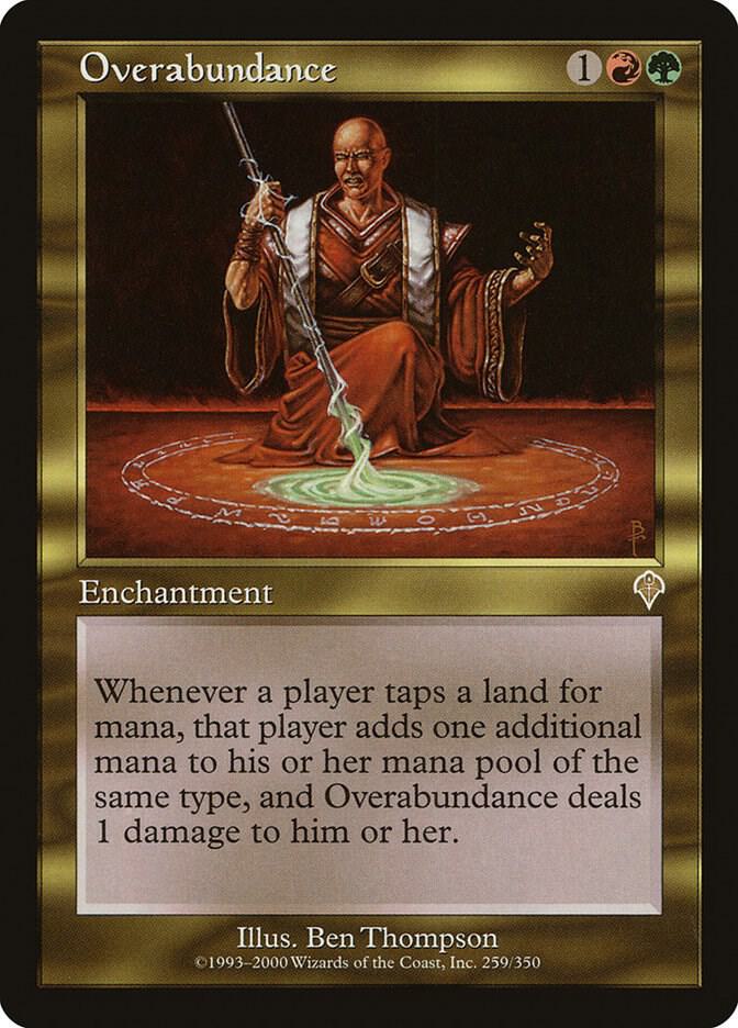 Overabundance 259 card from Invasion