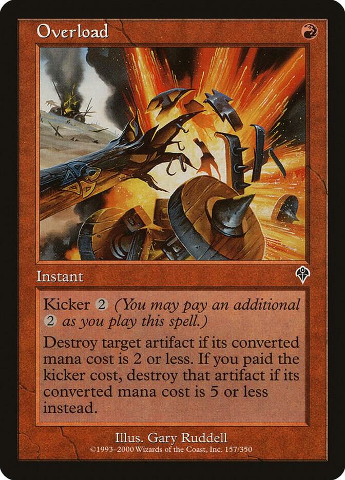 Overload 157 card from Invasion