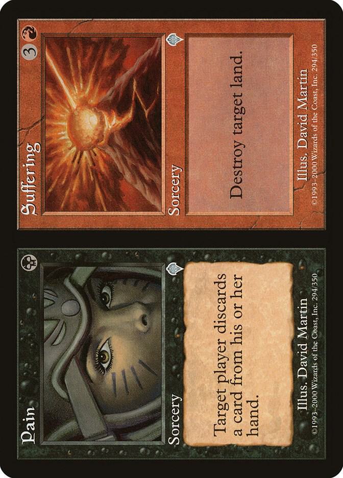 Pain // Suffering 294 card from Invasion