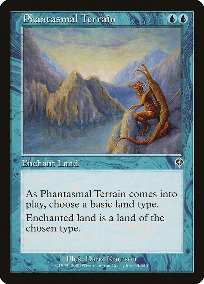 Phantasmal Terrain 65 card from Invasion