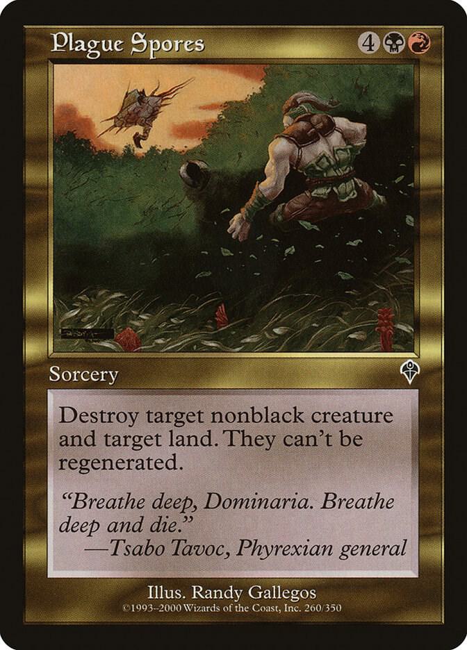 Plague Spores 260 card from Invasion