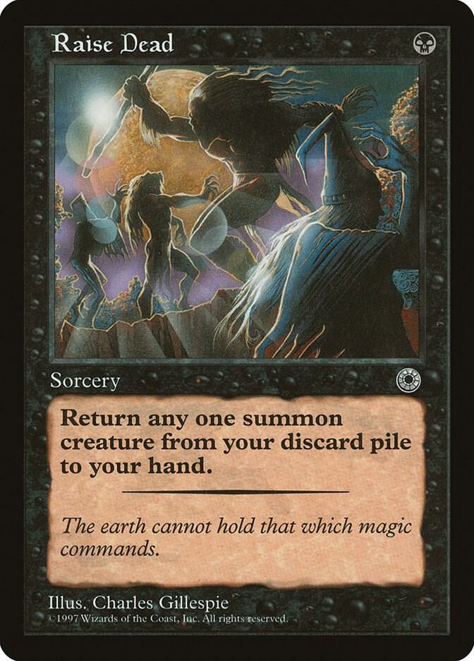 Raise Dead card from Portal