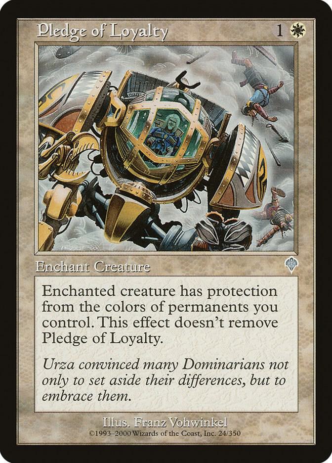 Pledge of Loyalty 24 card from Invasion