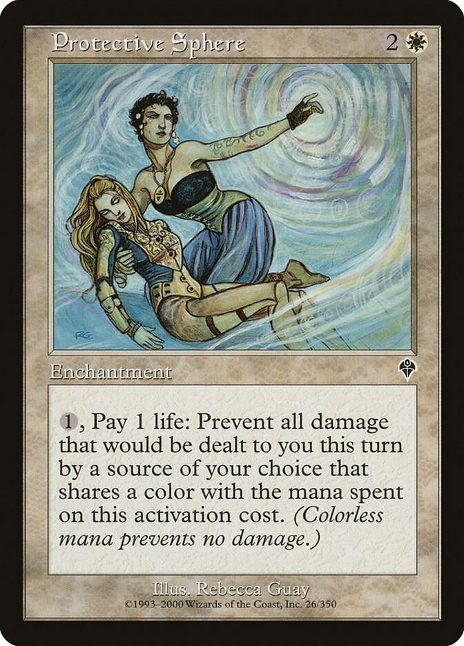 Protective Sphere 26 card from Invasion