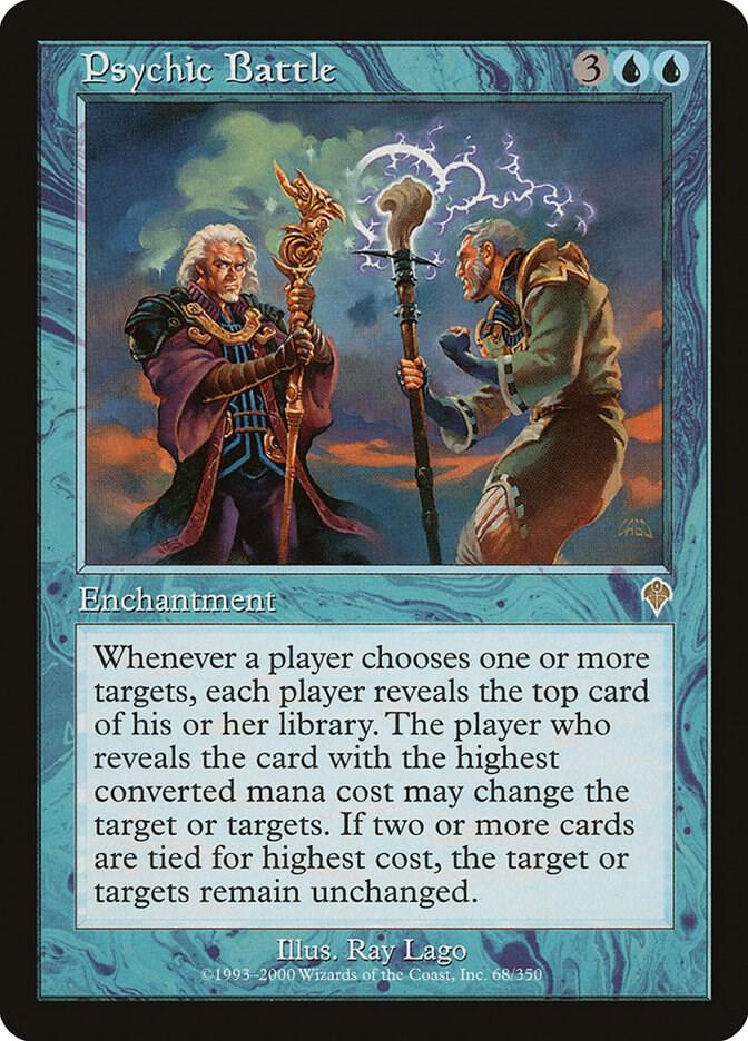 Psychic Battle 68 card from Invasion