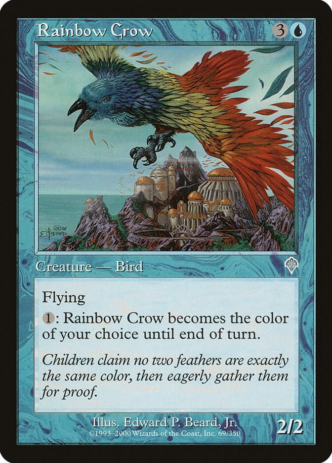 Rainbow Crow 69 card from Invasion