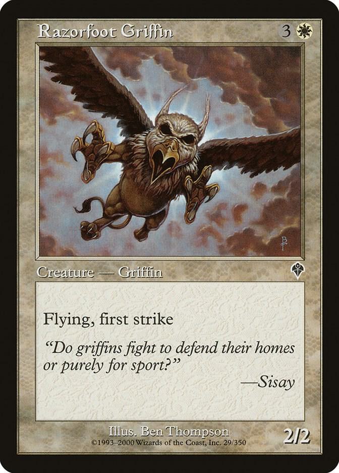 Razorfoot Griffin 29 card from Invasion