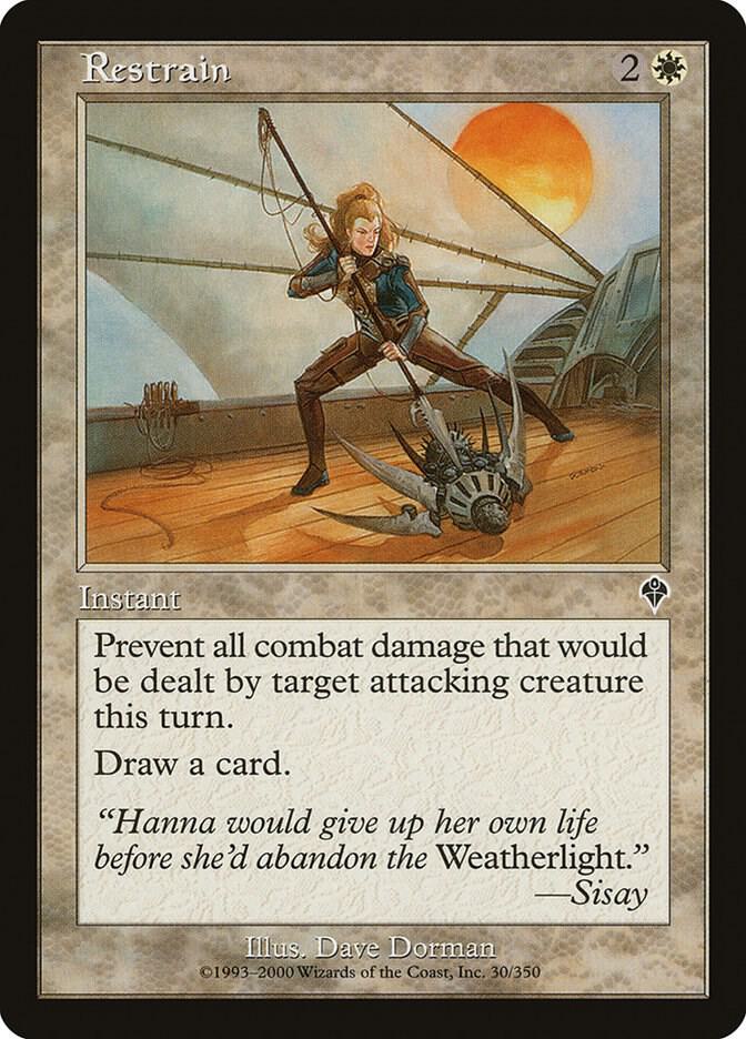 Restrain 30 card from Invasion