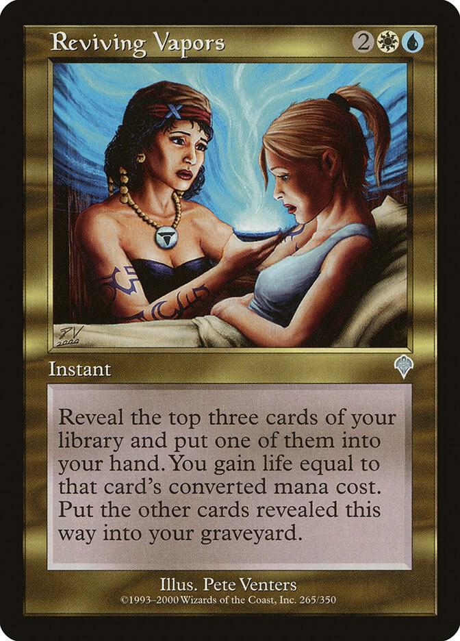 Reviving Vapors 265 card from Invasion