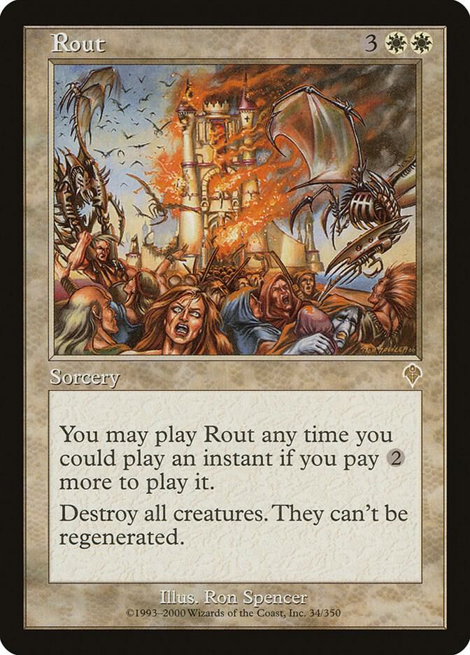Rout 34 card from Invasion
