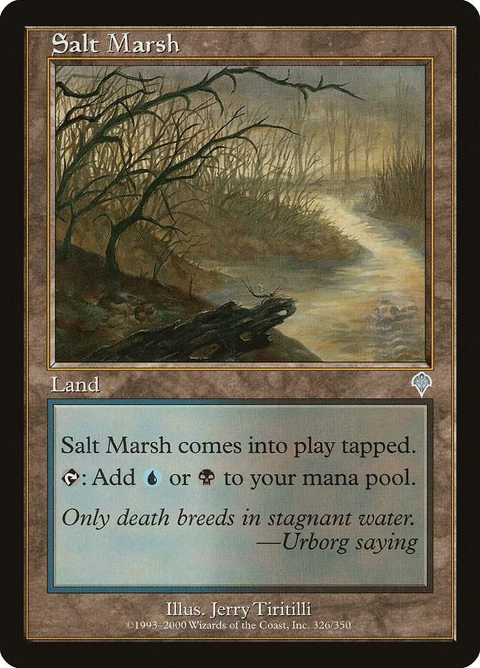 Salt Marsh 326 card from Invasion