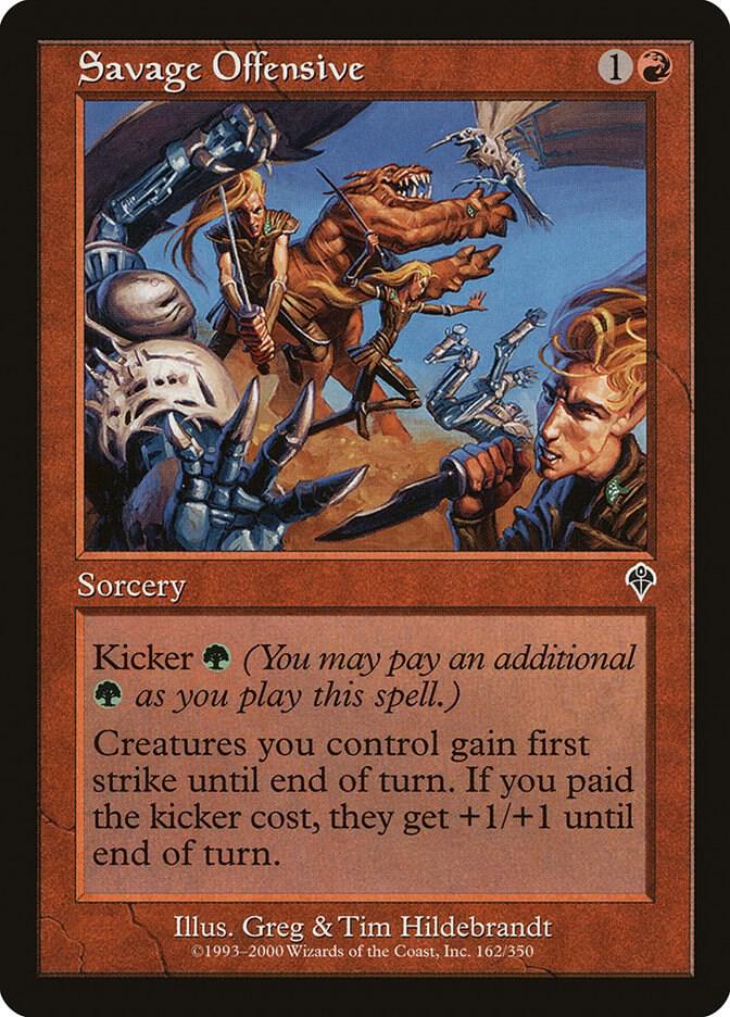 Savage Offensive 162 card from Invasion