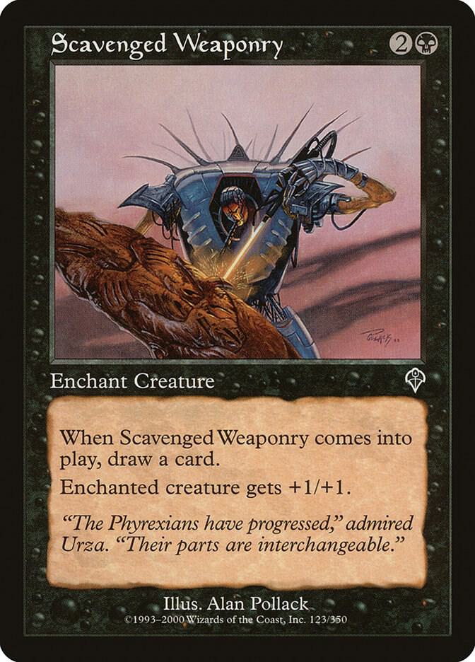 Scavenged Weaponry 123 card from Invasion