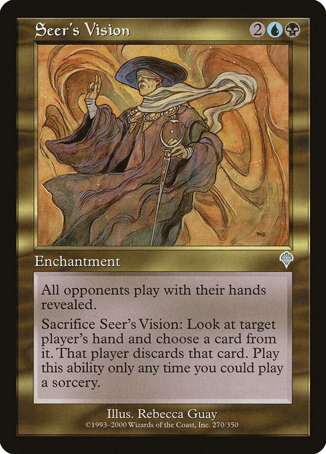 Seer's Vision 270 card from Invasion