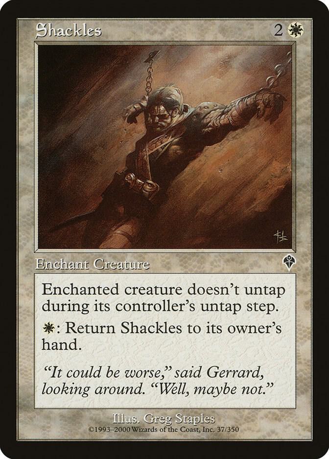 Shackles 37 card from Invasion