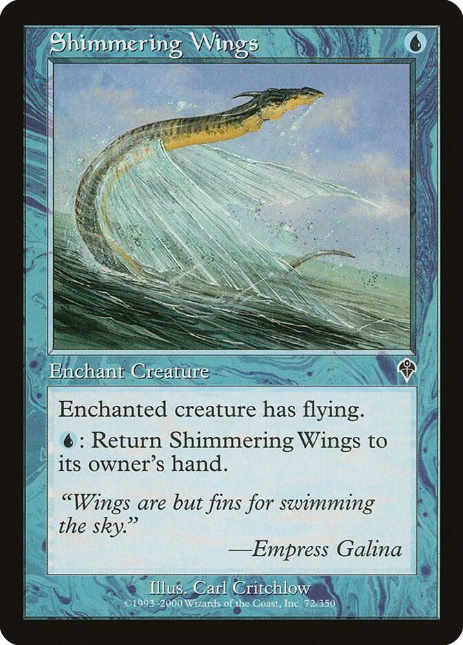 Shimmering Wings 72 card from Invasion