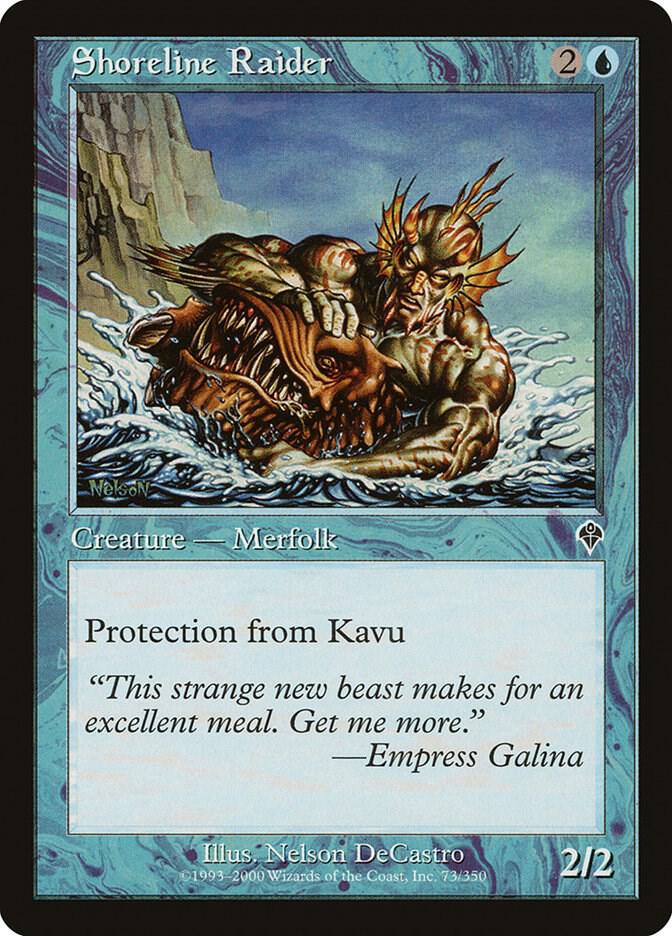 Shoreline Raider 73 card from Invasion