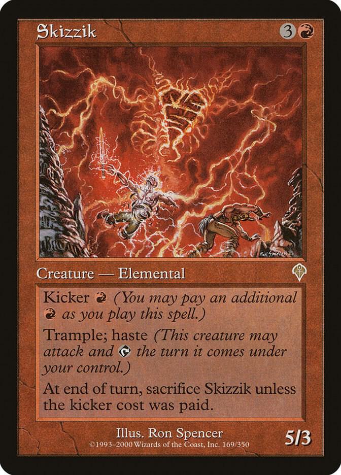 Skizzik 169 card from Invasion