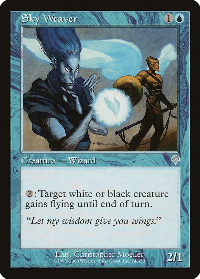 Sky Weaver 74 card from Invasion