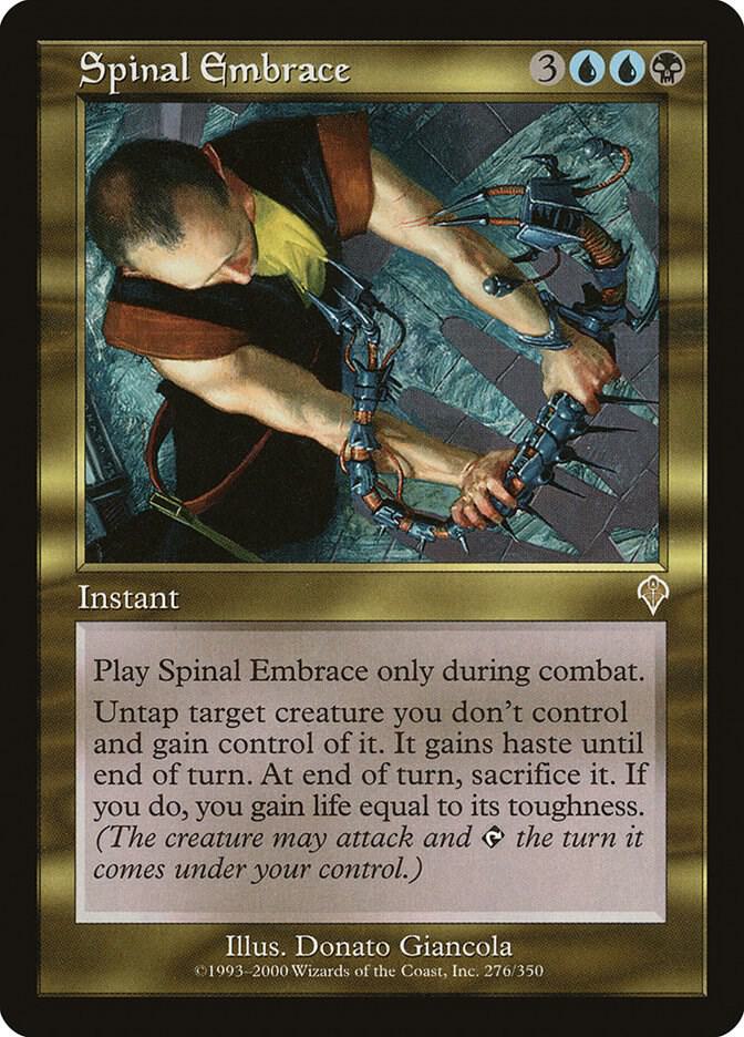 Spinal Embrace 276 card from Invasion