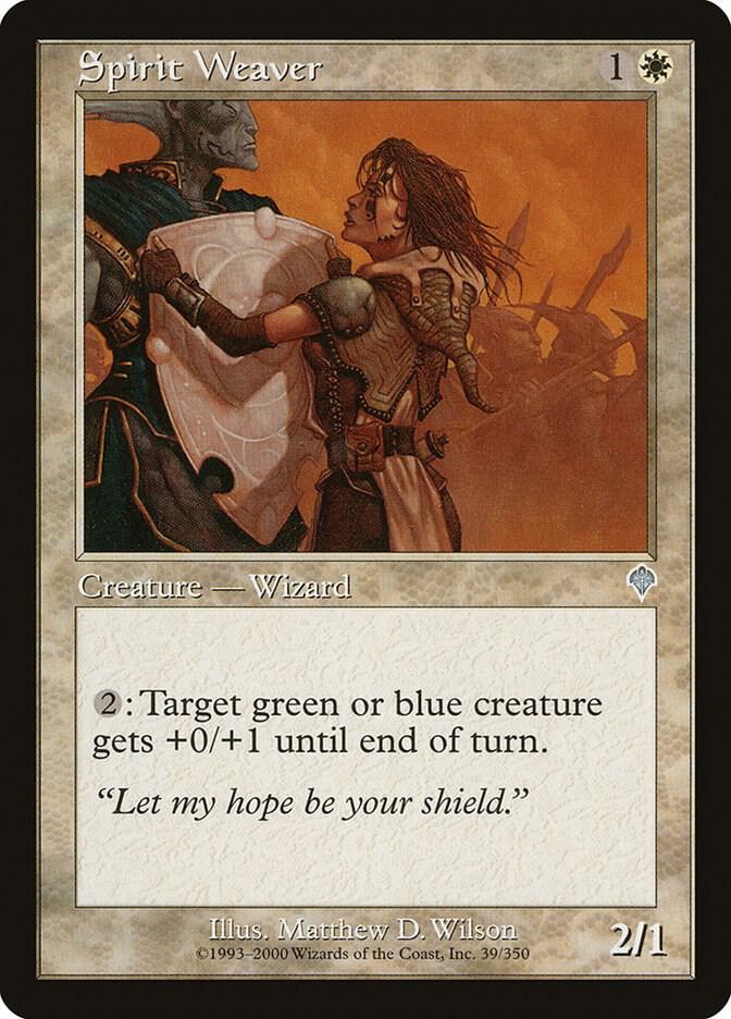 Spirit Weaver 39 card from Invasion