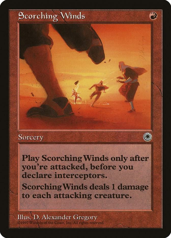 Scorching Winds card from Portal