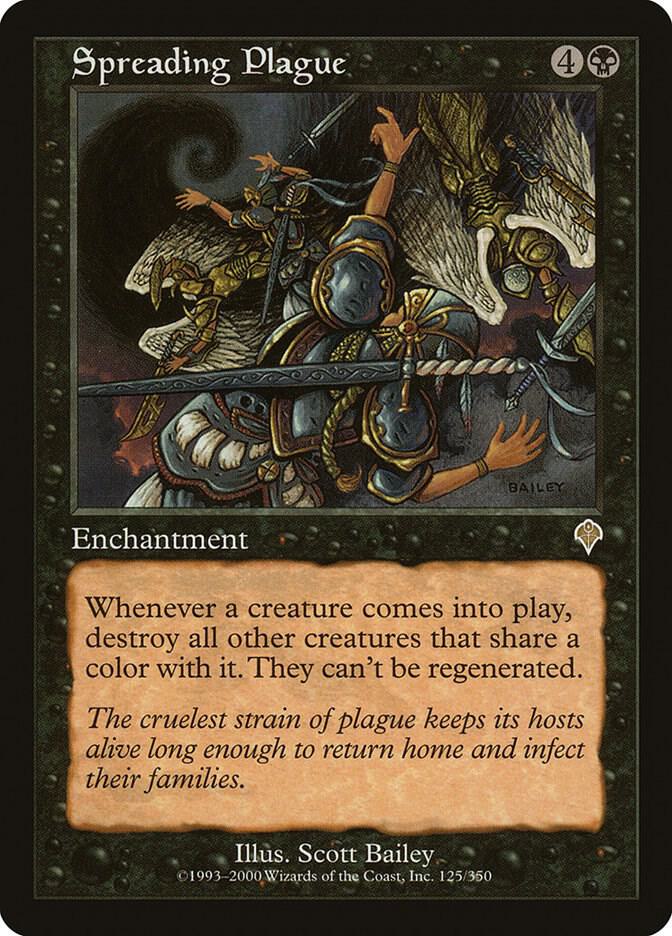 Spreading Plague 125 card from Invasion