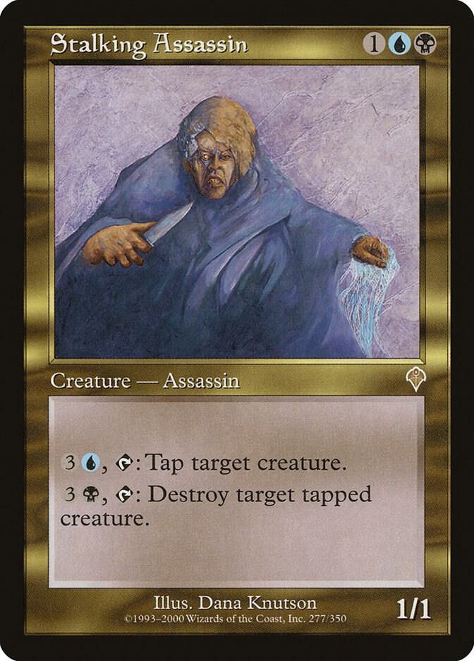 Stalking Assassin 277 card from Invasion