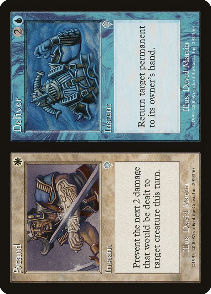 Stand // Deliver 292 card from Invasion