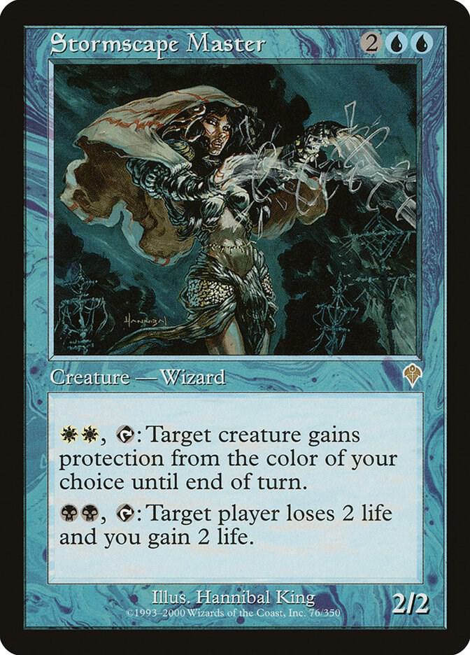 Stormscape Master 76 card from Invasion