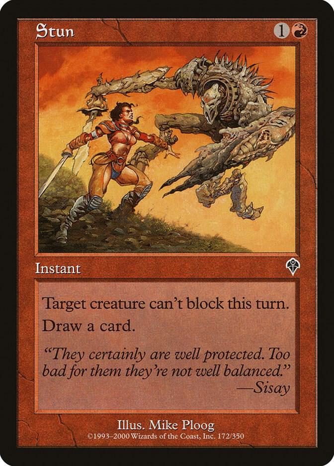 Stun 172 card from Invasion