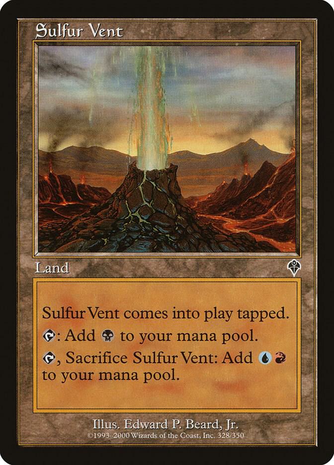 Sulfur Vent 328 card from Invasion