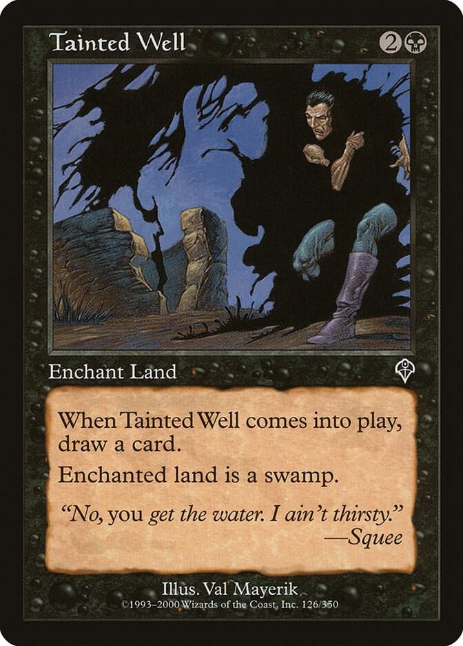 Tainted Well 126 card from Invasion