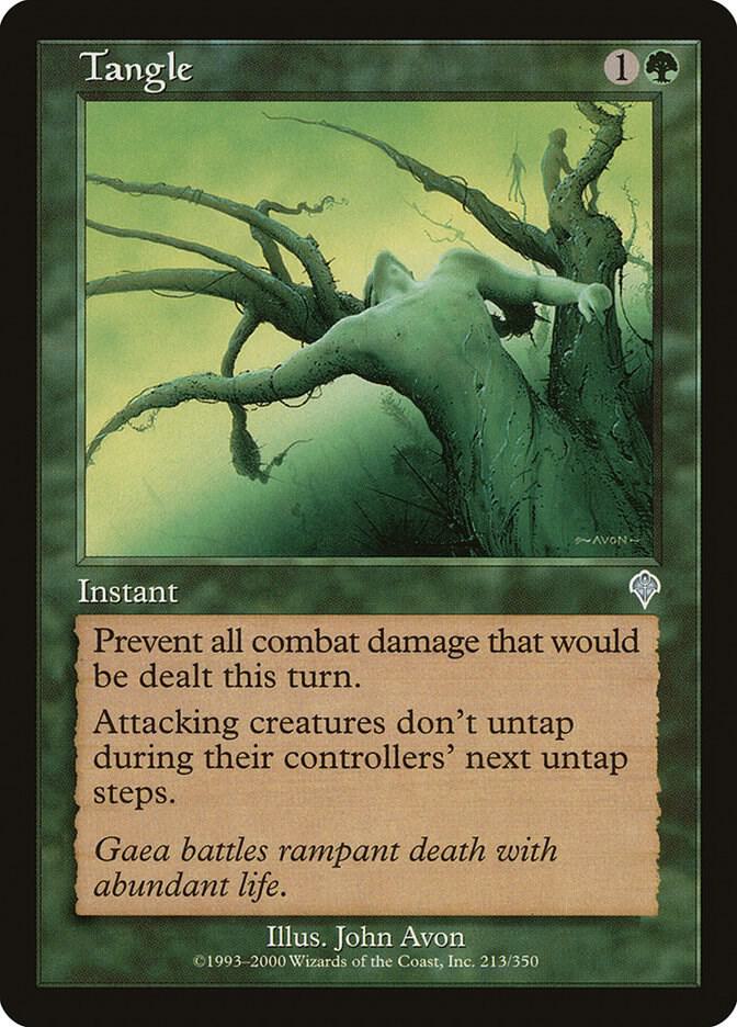 Tangle 213 card from Invasion
