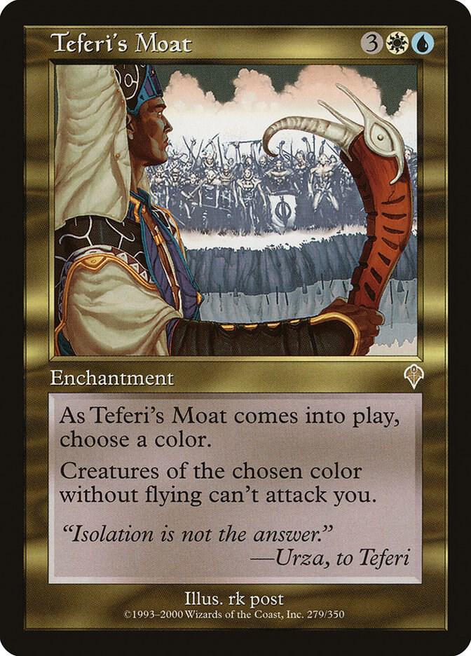 Teferi's Moat 279 card from Invasion