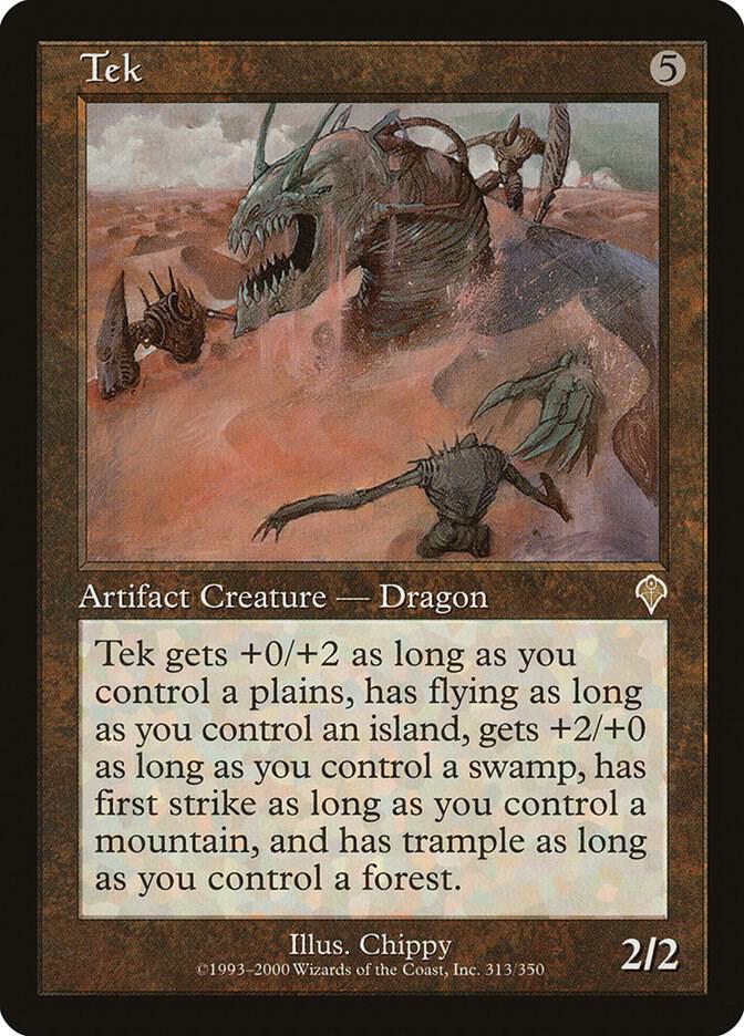 Tek 313 card from Invasion