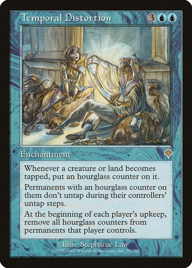 Temporal Distortion 79 card from Invasion
