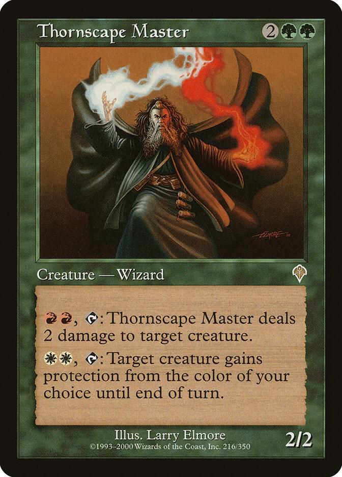Thornscape Master 216 card from Invasion